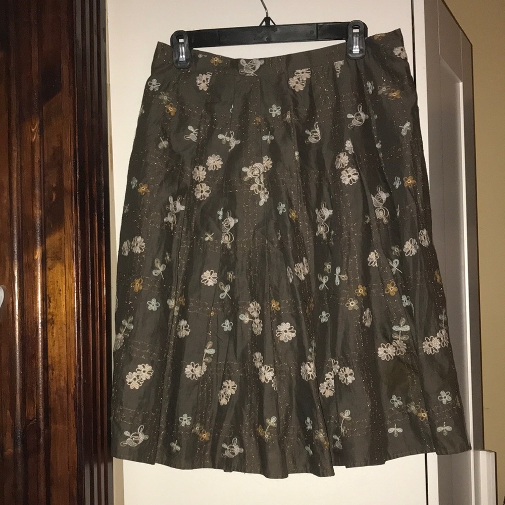 Beautiful Anne Klein cotton skirt, perfect condition